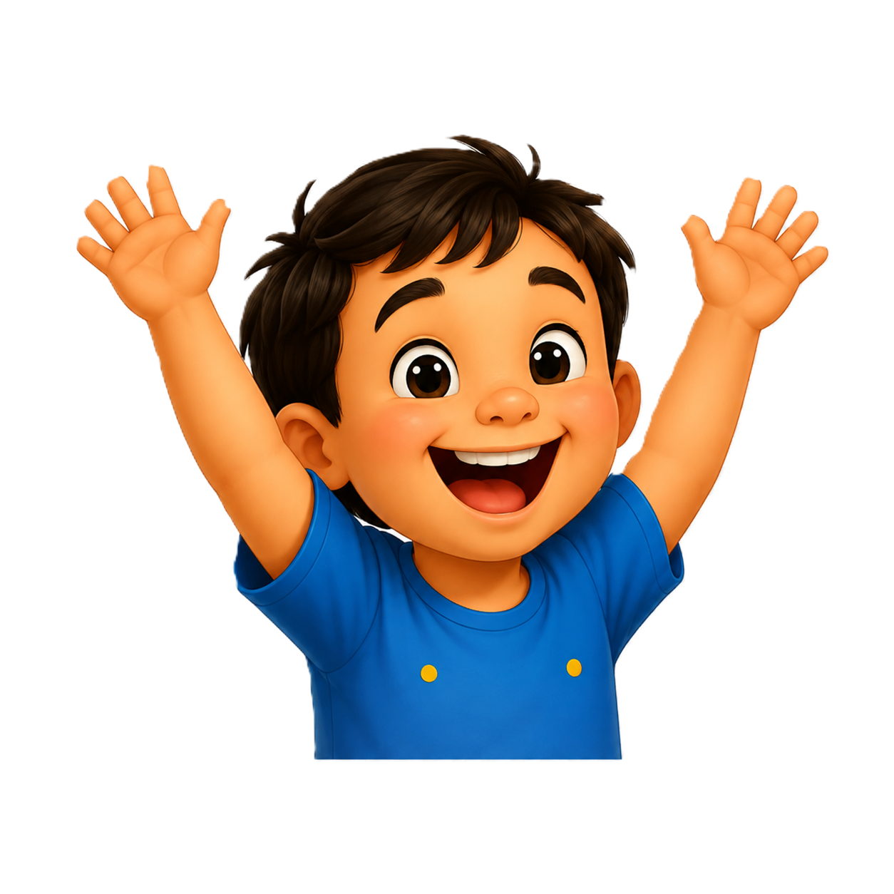 Criança feliz